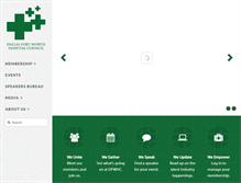Tablet Screenshot of dfwhc.org